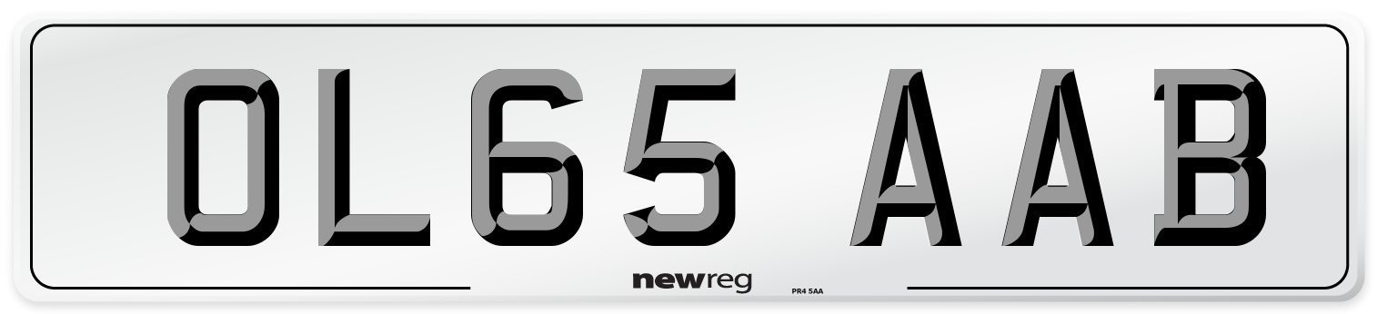OL65 AAB Number Plate from New Reg